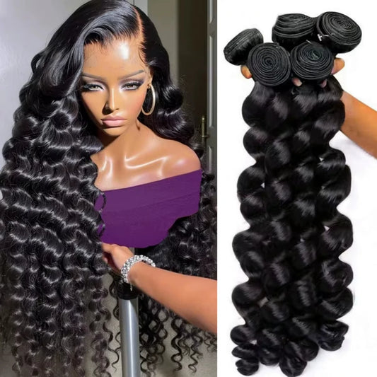 Brazilian Loose Deep Wave Human Hair Bundles