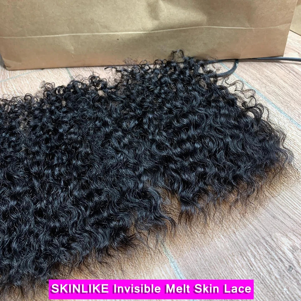 HD Lace Frontal Deep Wave/Curly Human Hair