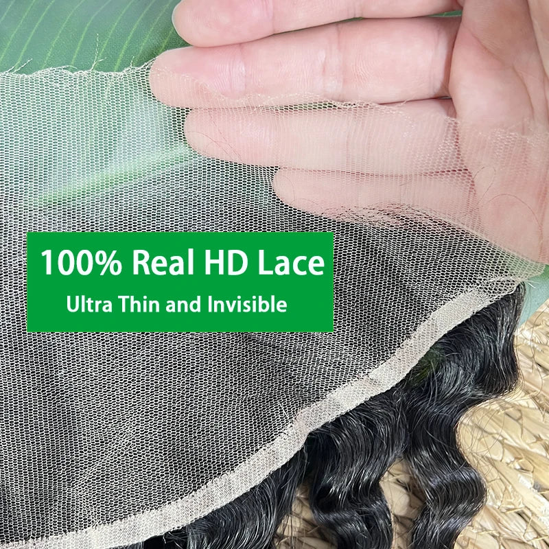 Burmese Curly HD Lace Closures/Frontals