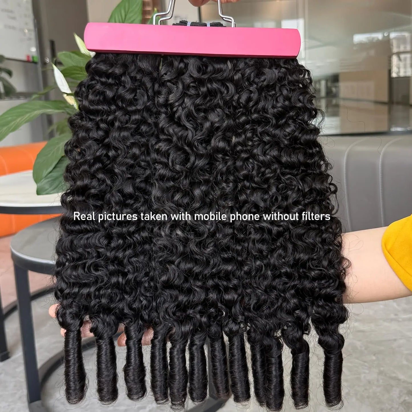 Burmese Curly Human Hair Bundles