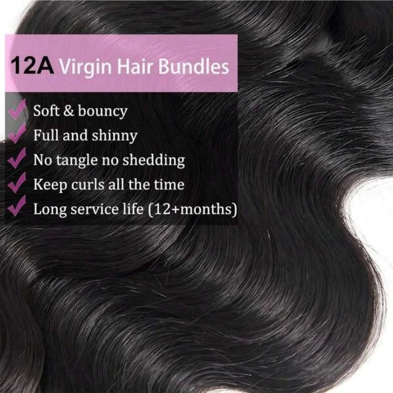 Brazilian Body Wave Human Hair Bundles